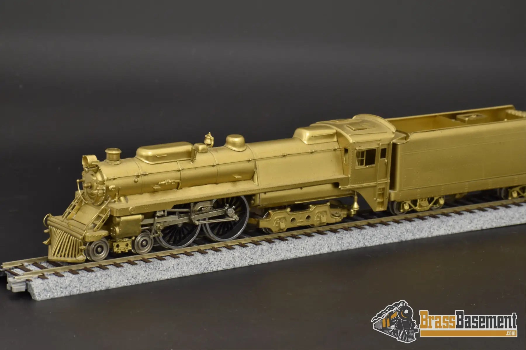 Ho Brass - Njcb St - 238 B&O Baltimore & Ohio ’Lady Baltimore’ 4 - 4 - 4 Unpainted No Box Steam