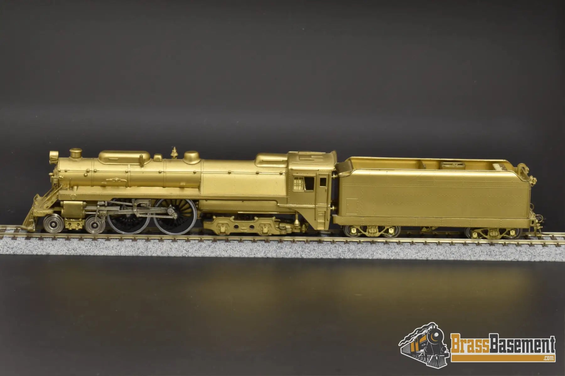 Ho Brass - Njcb St - 238 B&O Baltimore & Ohio ’Lady Baltimore’ 4 - 4 - 4 Unpainted No Box Steam