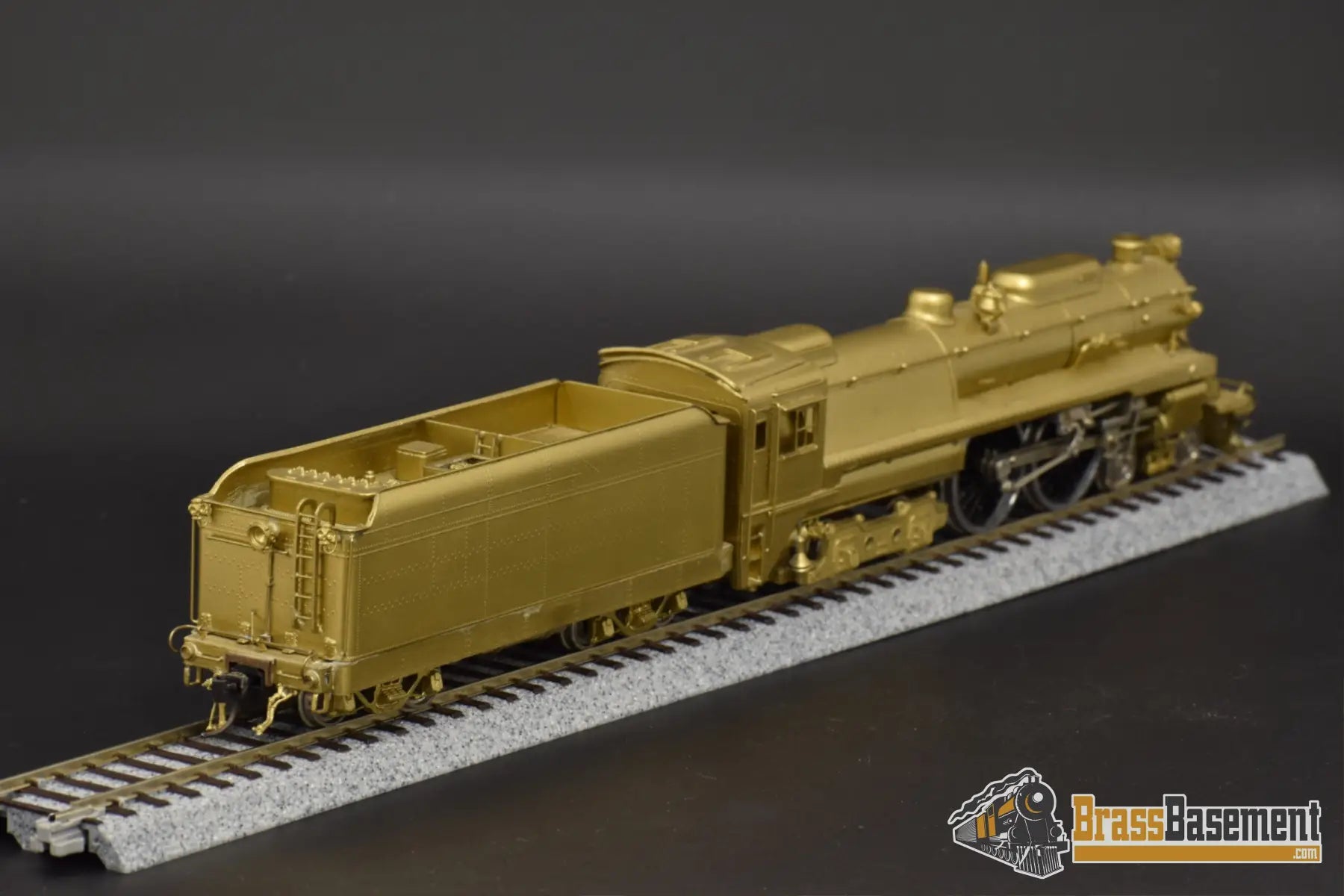 Ho Brass - Njcb St - 238 B&O Baltimore & Ohio ’Lady Baltimore’ 4 - 4 - 4 Unpainted No Box Steam