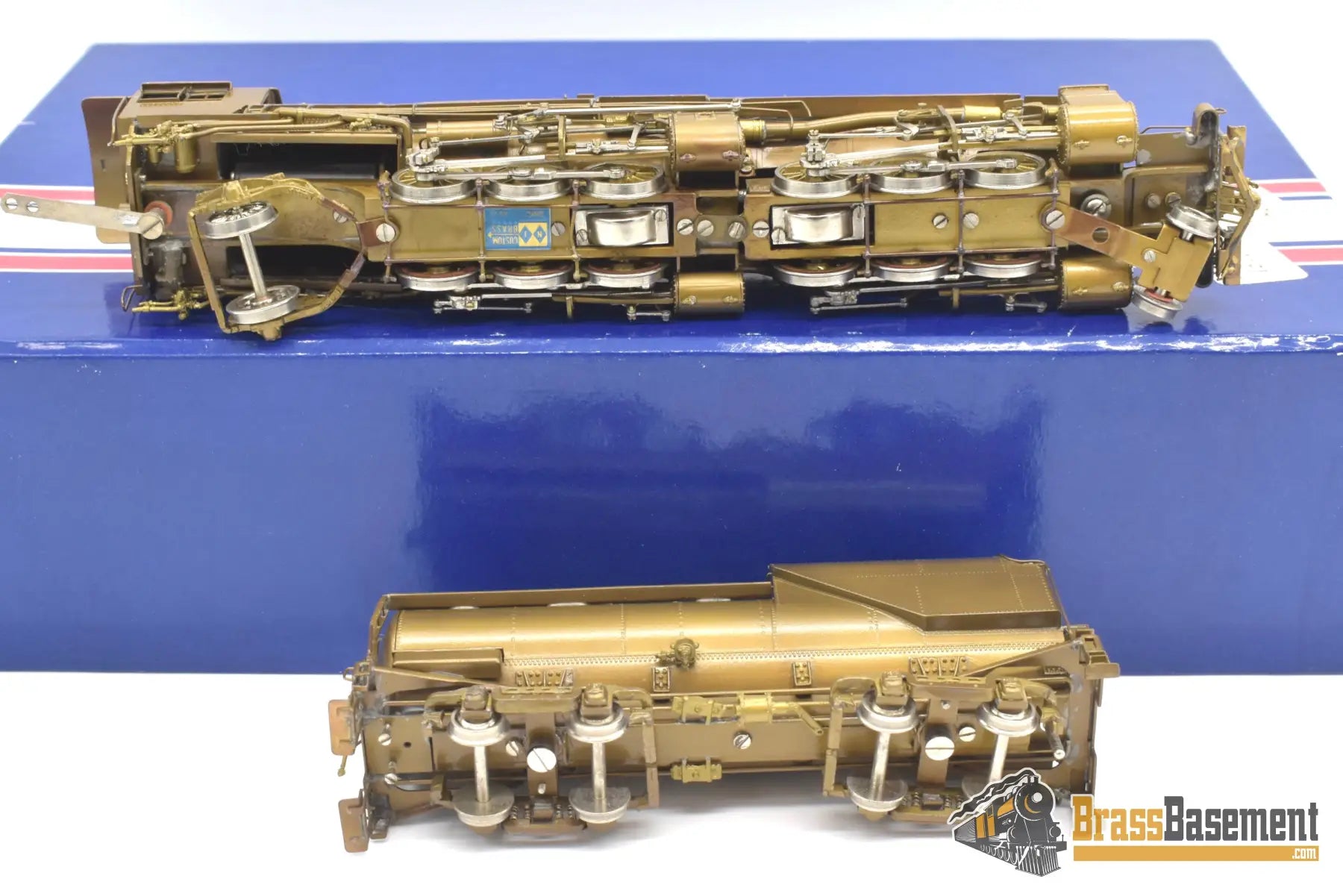 Ho Brass - Njcb St - 271 Chesapeake & Ohio C&O H - 4 2 - 6 - 6 - 2 Mallet Mint Unpainted Steam