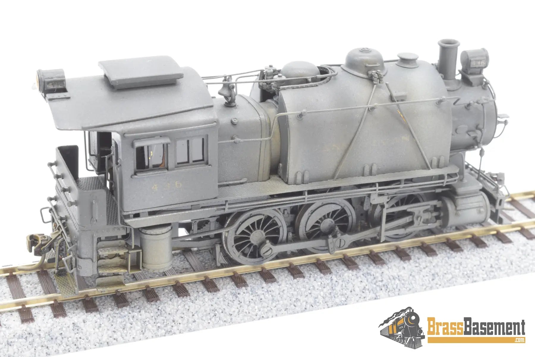 Ho Brass - Njcb St - 820 Pennsylvania Rr Prr B8A 0 - 6 - 0T Shop Switcher Heavy Weathering