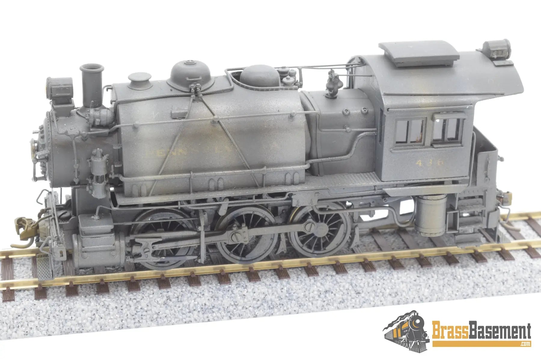 Ho Brass - Njcb St - 820 Pennsylvania Rr Prr B8A 0 - 6 - 0T Shop Switcher Heavy Weathering