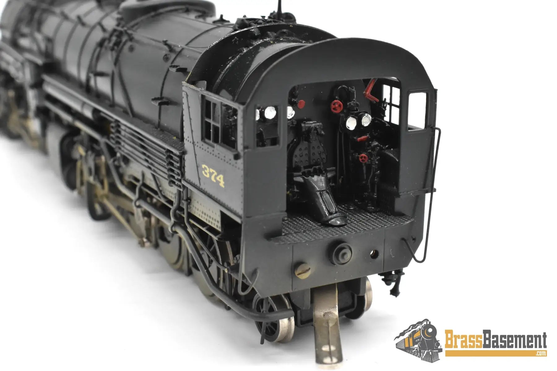 HO Brass - NJCB ST-836 GOM Pennsylvania PRR HH-1 2-8-8-2 #374 - Nice C/P Steam