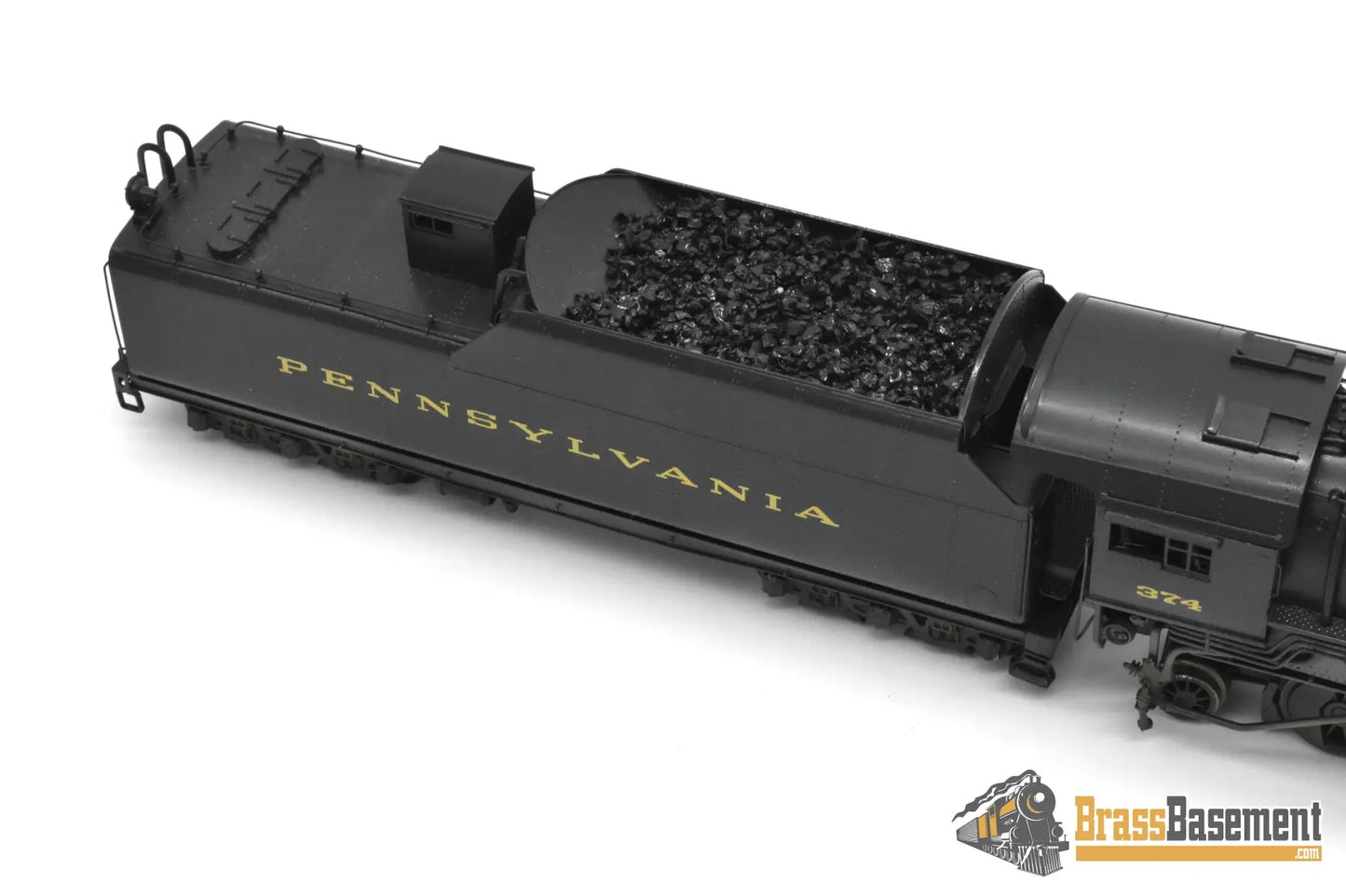 HO Brass - NJCB ST-836 GOM Pennsylvania PRR HH-1 2-8-8-2 #374 - Nice C/P Steam