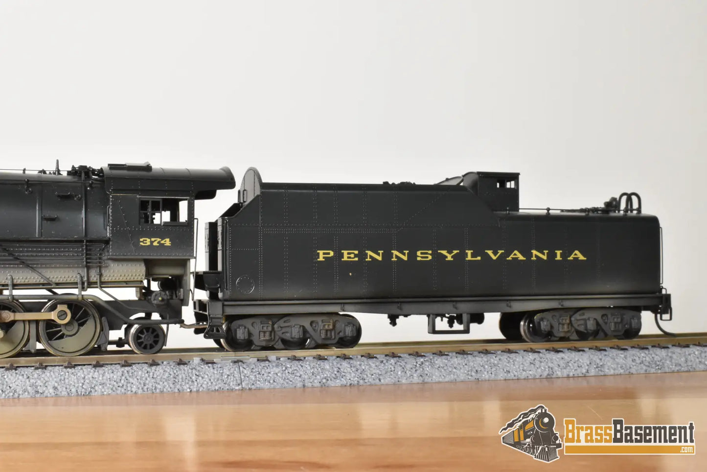 HO Brass - NJCB ST-836 GOM Pennsylvania PRR HH-1 2-8-8-2 #374 - Nice C/P Steam