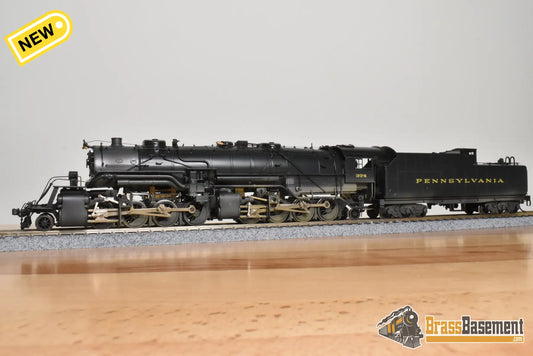 HO Brass - NJCB ST-836 GOM Pennsylvania PRR HH-1 2-8-8-2 #374 - Nice C/P Steam