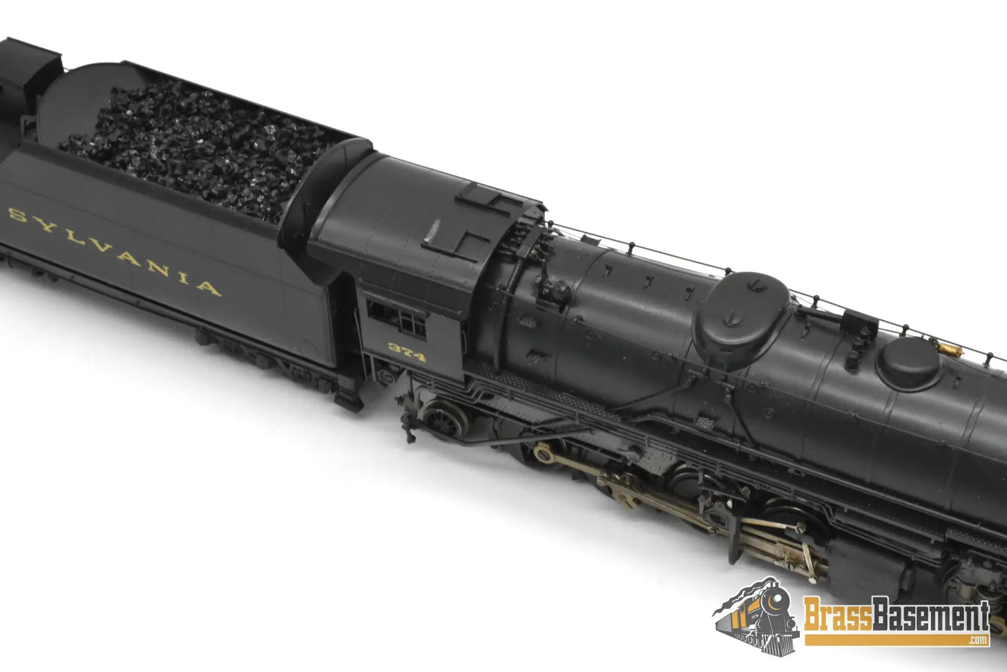 HO Brass - NJCB ST-836 GOM Pennsylvania PRR HH-1 2-8-8-2 #374 - Nice C/P Steam