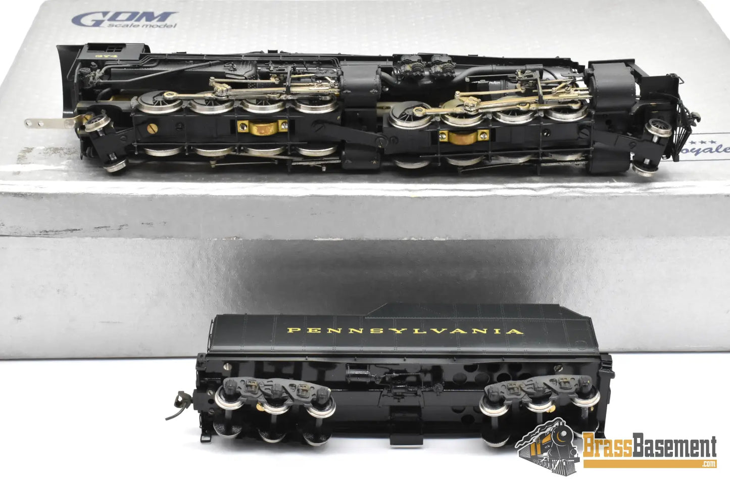 HO Brass - NJCB ST-836 GOM Pennsylvania PRR HH-1 2-8-8-2 #374 - Nice C/P Steam