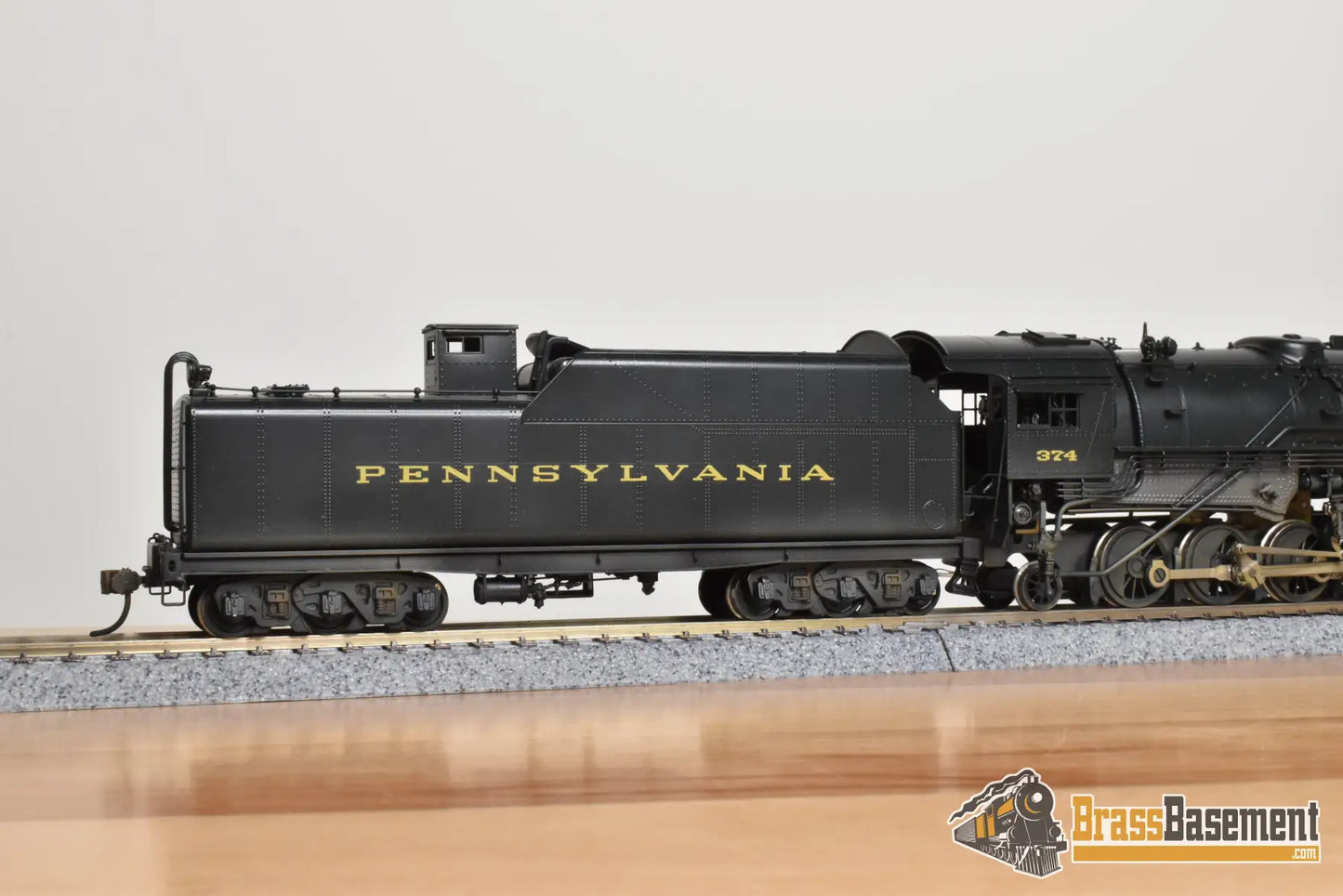 HO Brass - NJCB ST-836 GOM Pennsylvania PRR HH-1 2-8-8-2 #374 - Nice C/P Steam