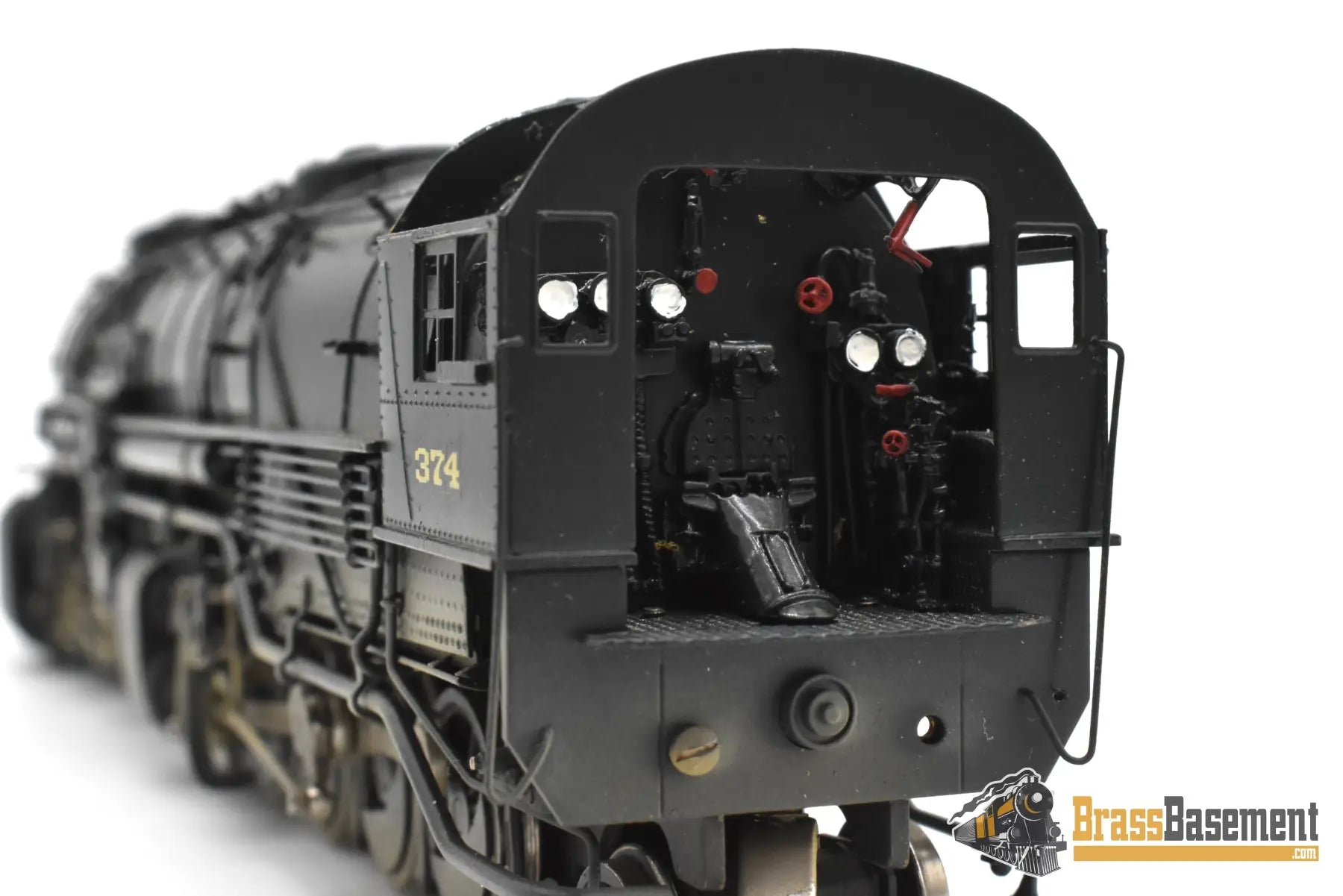 HO Brass - NJCB ST-836 GOM Pennsylvania PRR HH-1 2-8-8-2 #374 - Nice C/P Steam