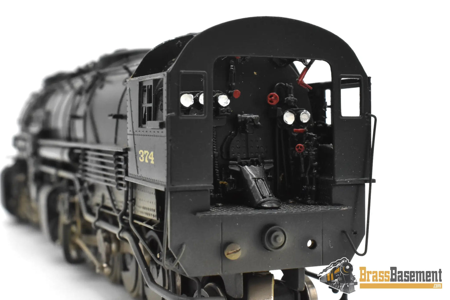 HO Brass - NJCB ST-836 GOM Pennsylvania PRR HH-1 2-8-8-2 #374 - Nice C/P Steam