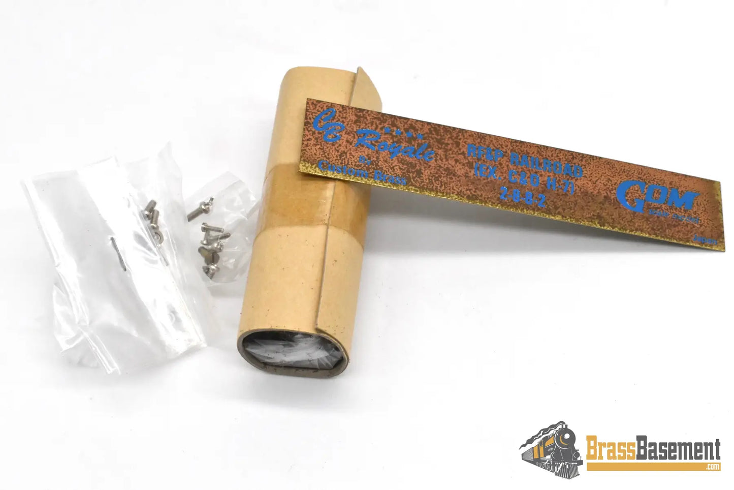 HO Brass - NJCB ST-838 GOM Richmond Fredericksburg & Potomac RF&P H-7 2-8-8-2 - Unpainted Steam