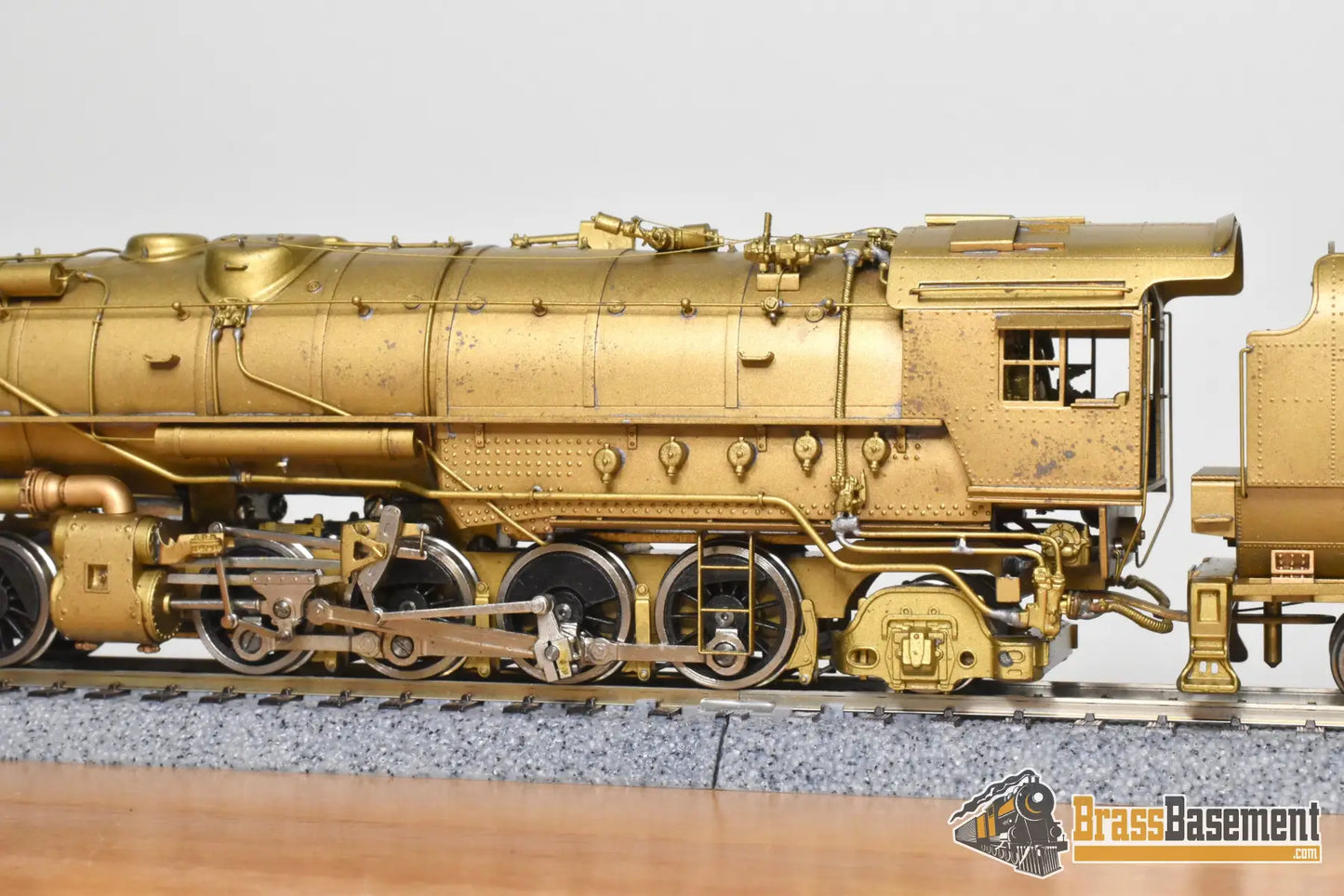 HO Brass - NJCB ST-838 GOM Richmond Fredericksburg & Potomac RF&P H-7 2-8-8-2 - Unpainted Steam