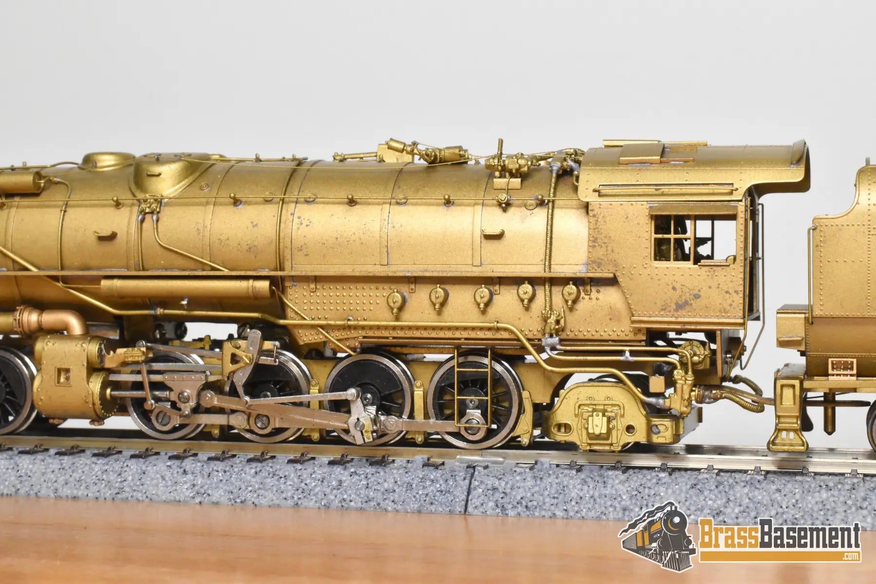 HO Brass - NJCB ST-838 GOM Richmond Fredericksburg & Potomac RF&P H-7 2-8-8-2 - Unpainted Steam