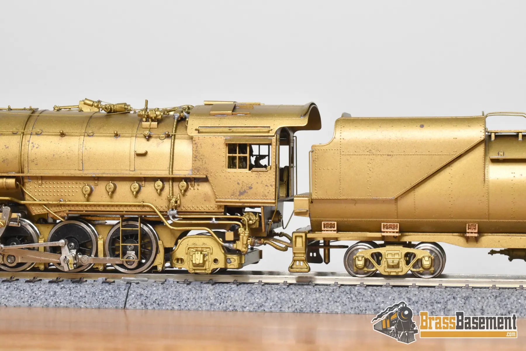 HO Brass - NJCB ST-838 GOM Richmond Fredericksburg & Potomac RF&P H-7 2-8-8-2 - Unpainted Steam