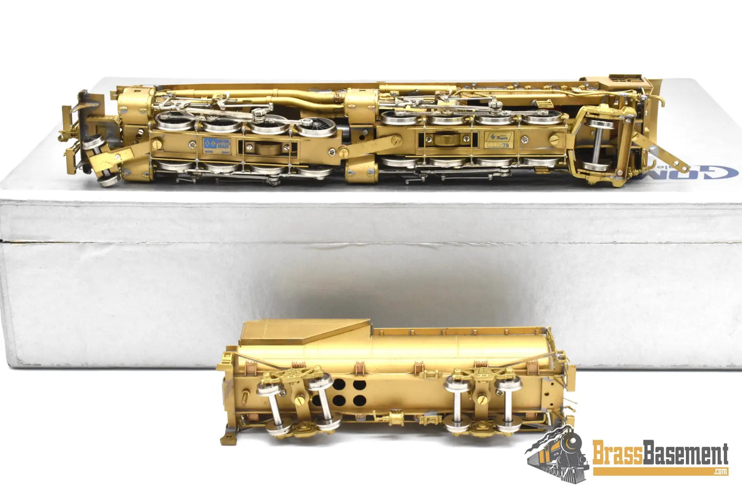 HO Brass - NJCB ST-838 GOM Richmond Fredericksburg & Potomac RF&P H-7 2-8-8-2 - Unpainted Steam