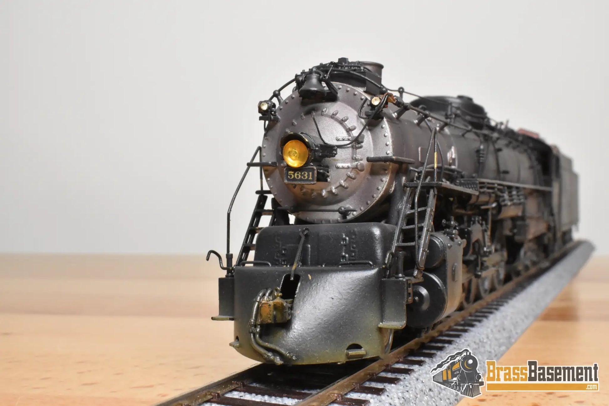 HO Brass - NJCB STC-220 CB&Q Burlington O-5a 4-8-4 #5631 - 1978 Run - C/P NICE - Steam