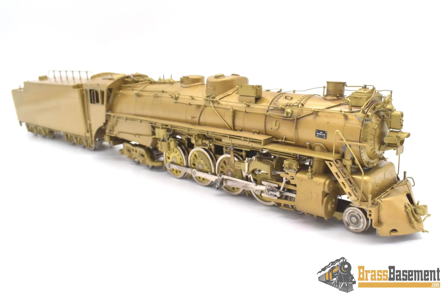 Ho Brass - Njcb Sto - 220 Cb&Q Burlington O - 5B 4 - 8 - 4 1978 Run Unpainted Mint Steam