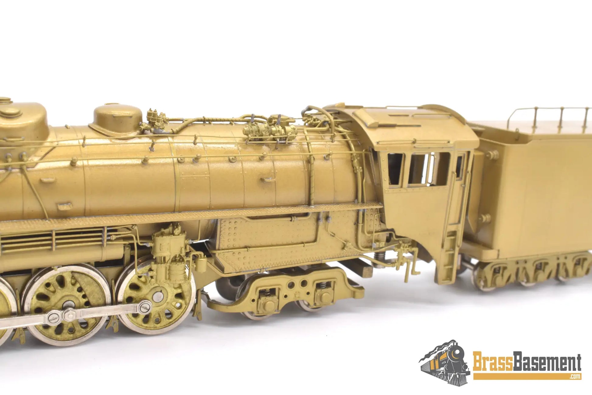 Ho Brass - Njcb Sto - 220 Cb&Q Burlington O - 5B 4 - 8 - 4 1978 Run Unpainted Mint Steam