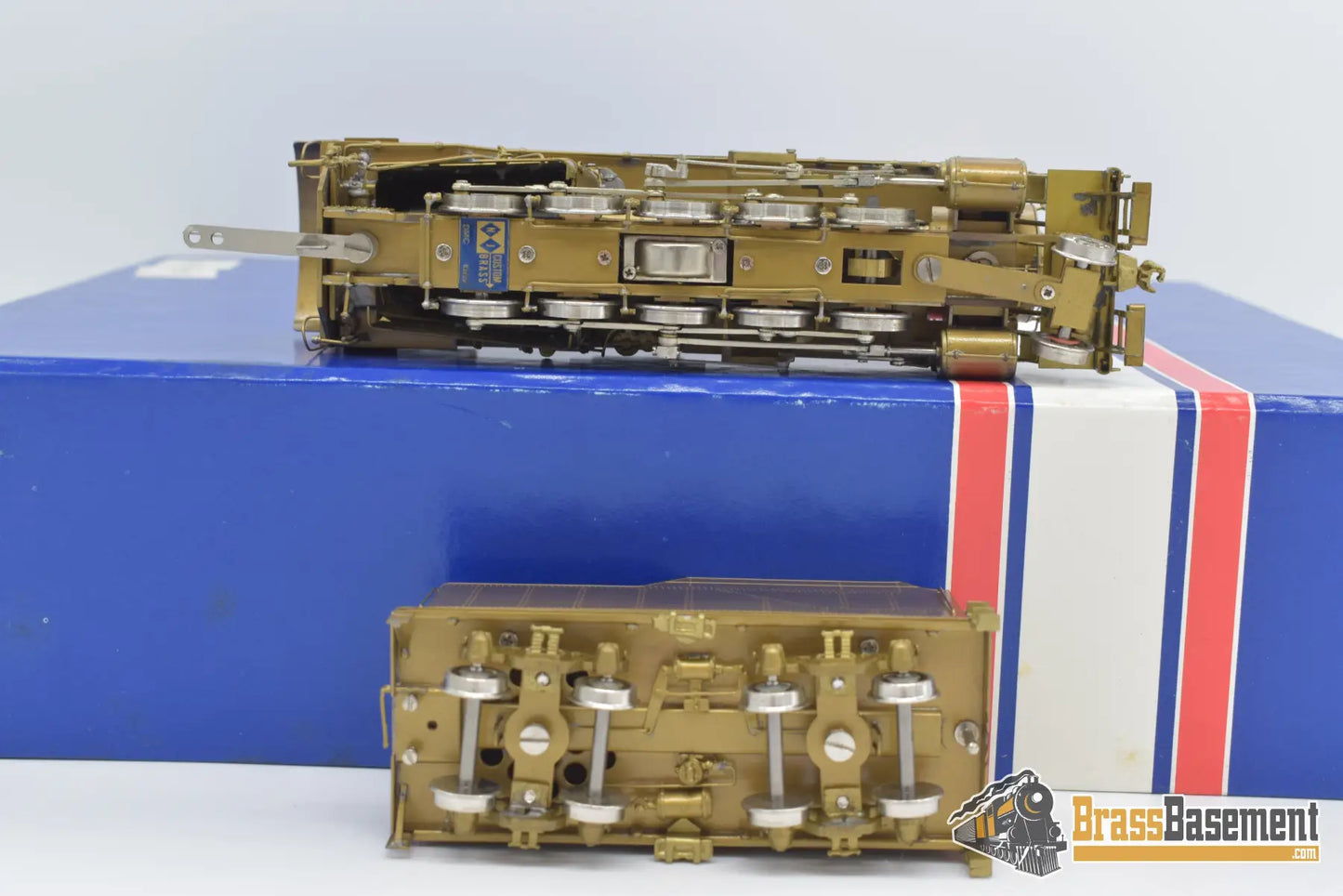 Ho Brass - Njcb Western Maryland I - 1 2 - 10 - 0 Mint Unpainted Steam