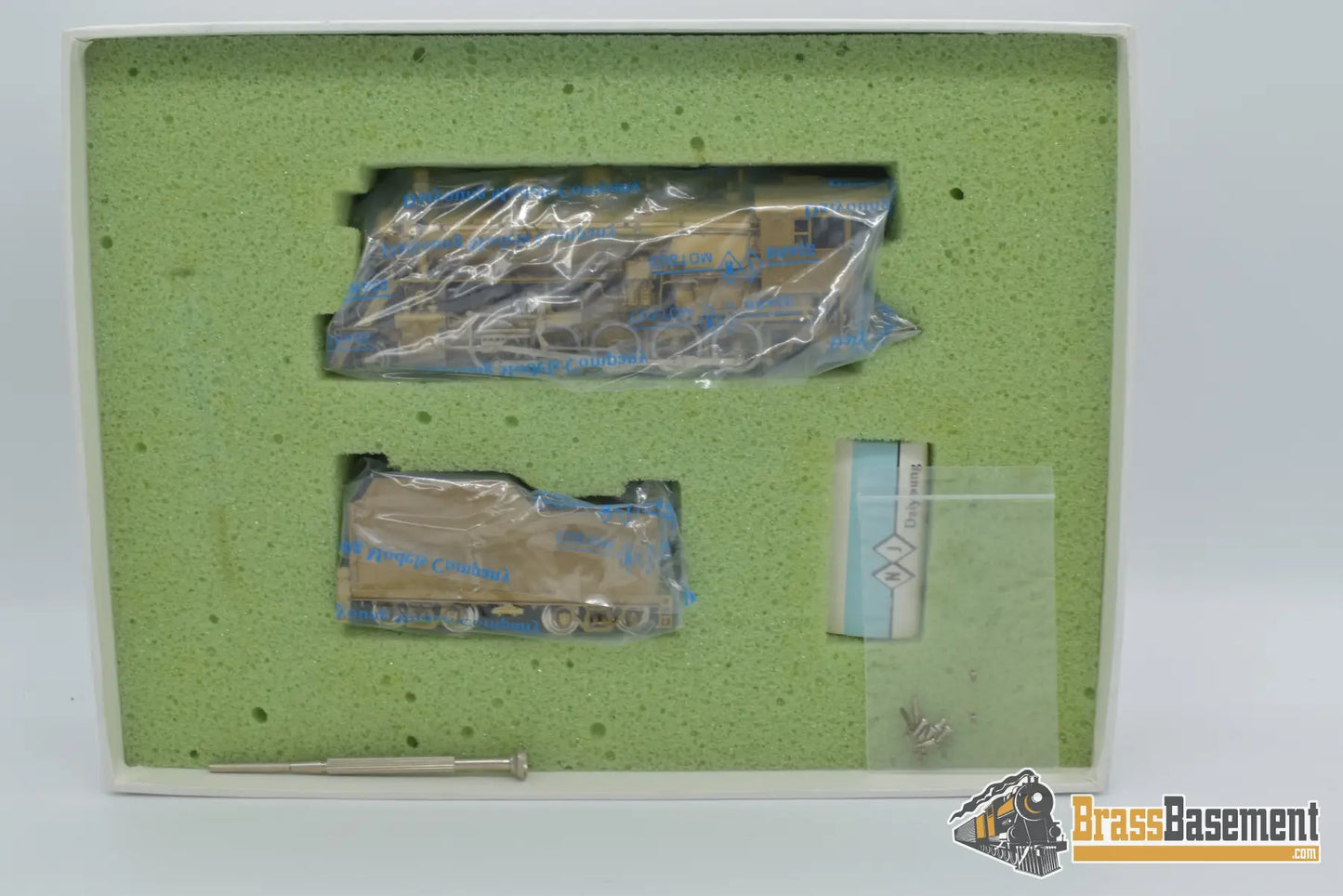 Ho Brass - Njcb Western Maryland I - 1 2 - 10 - 0 Mint Unpainted Steam