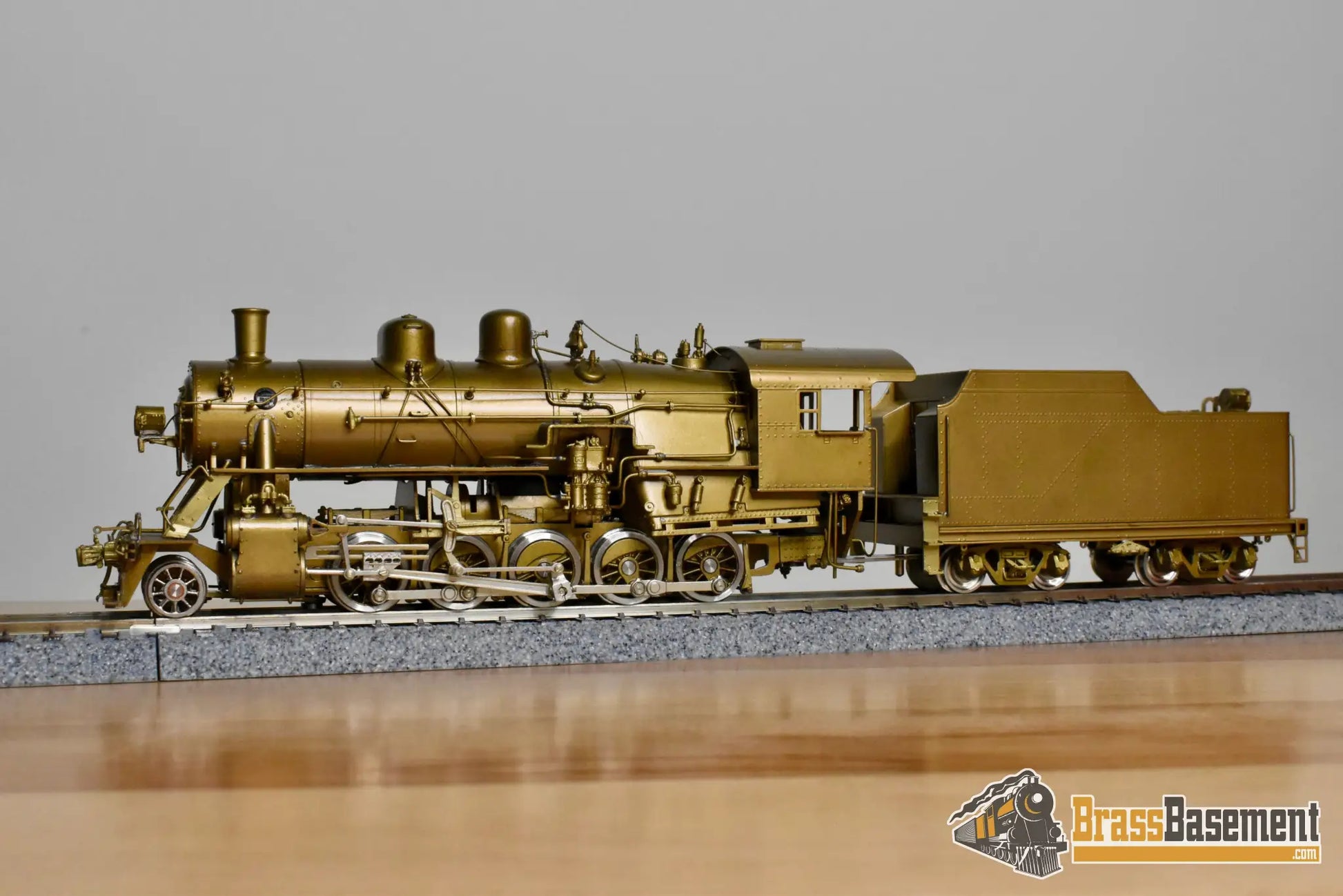 HO Brass - NJCB Western Maryland WM I-1 2-10-0 - Mint Unpainted - Steam