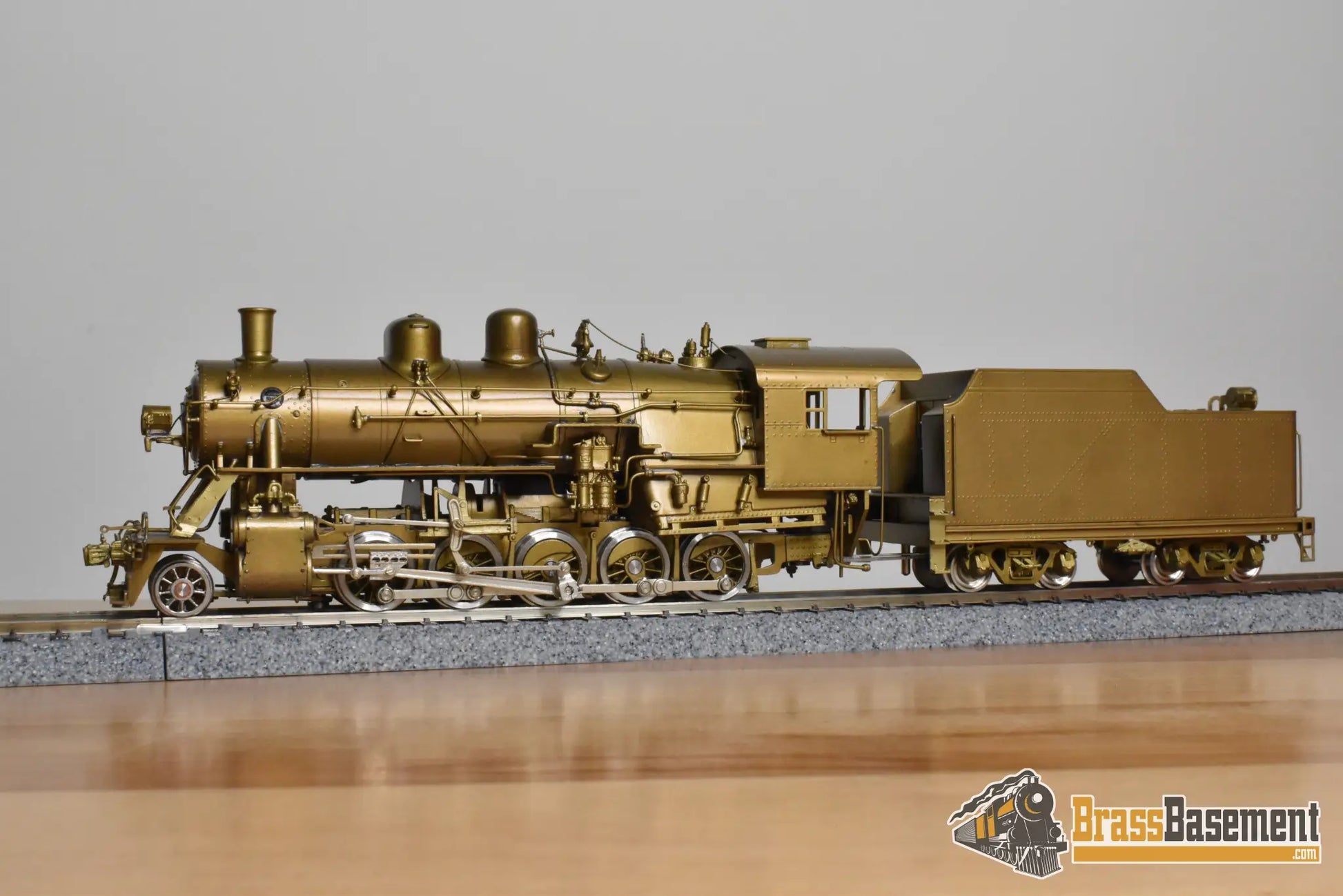 HO Brass - NJCB Western Maryland WM I-1 2-10-0 - Mint Unpainted - Steam