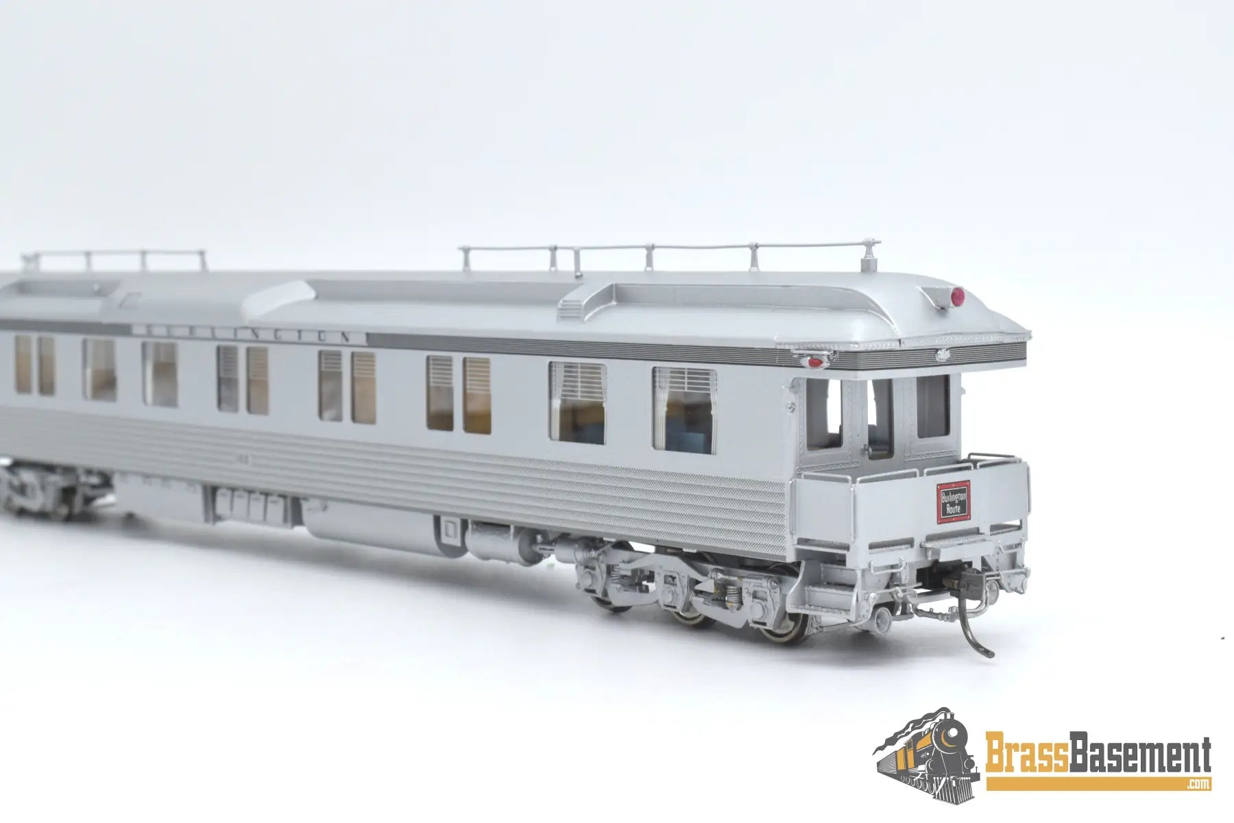 Ho Brass - North Bank Line Nbl Cb&Q Burlington #100 Shadowlined 1950S - Mid 1960S Brand New