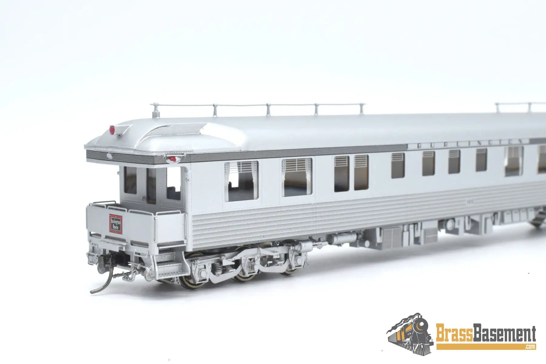 Ho Brass - North Bank Line Nbl Cb&Q Burlington #100 Shadowlined 1950S - Mid 1960S Brand New