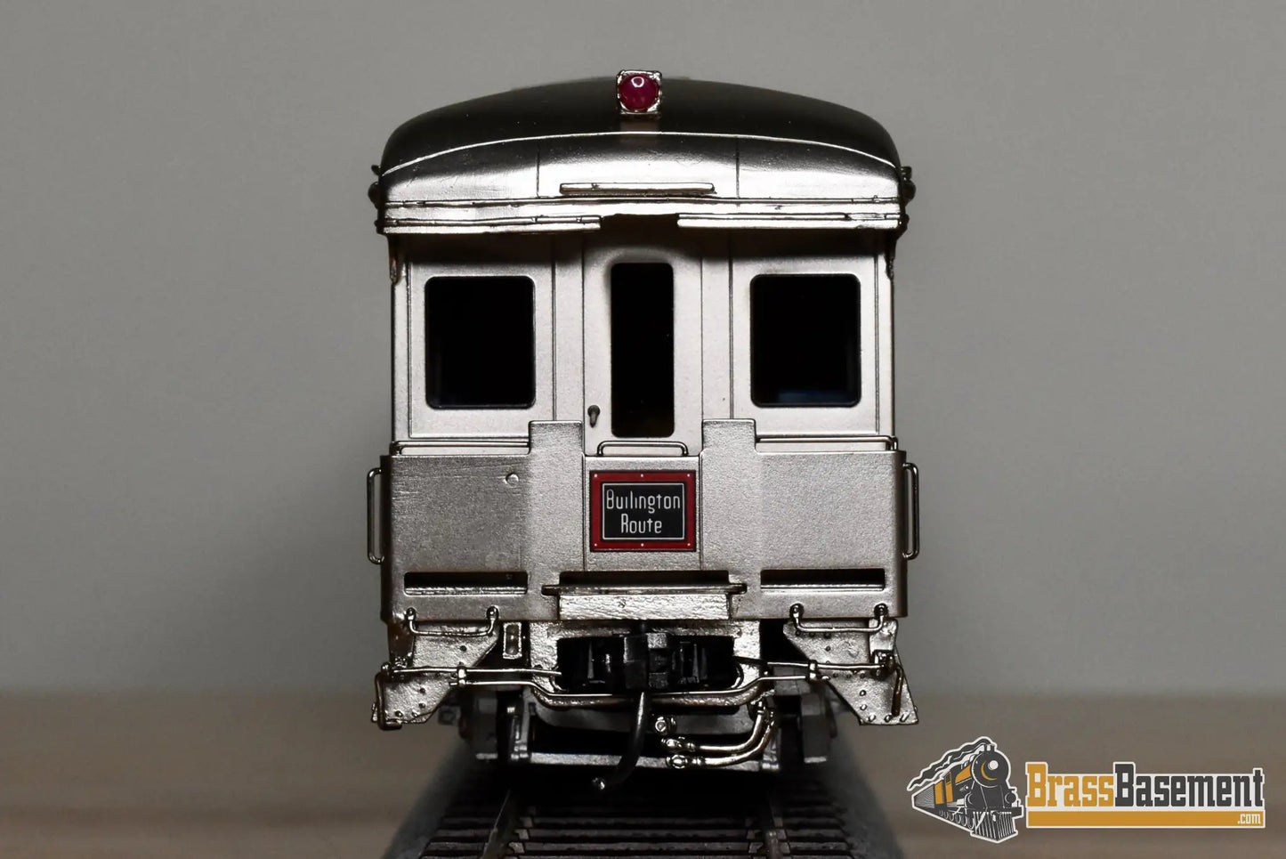 HO Brass - North Bank Line NBL CB&Q Burlington ’The Round Up’ - Mint Passenger