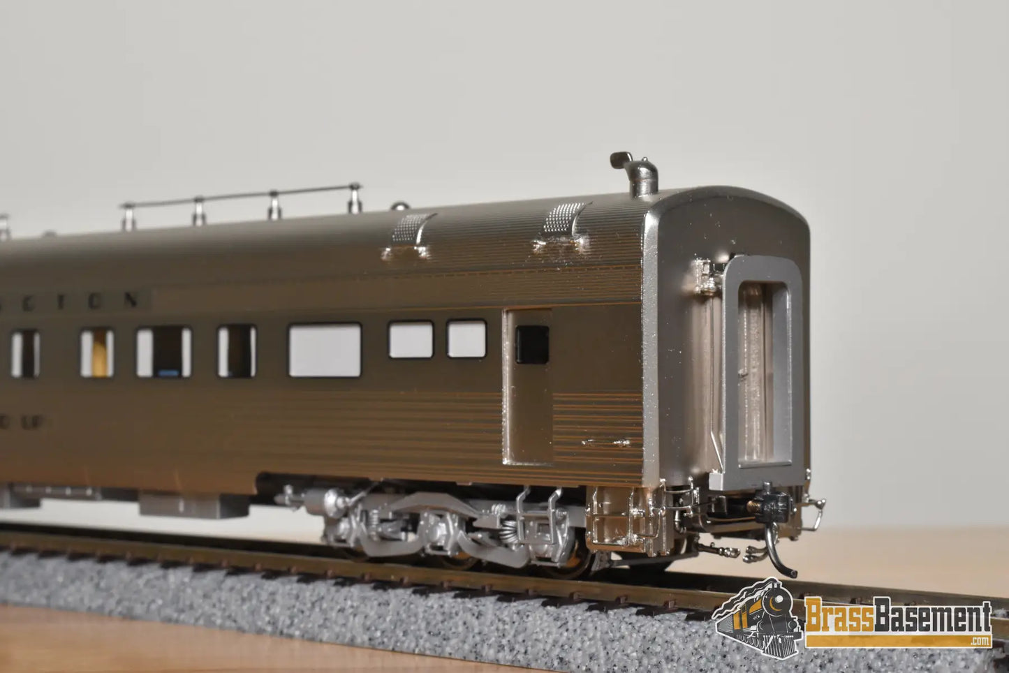 HO Brass - North Bank Line NBL CB&Q Burlington ’The Round Up’ - Mint Passenger