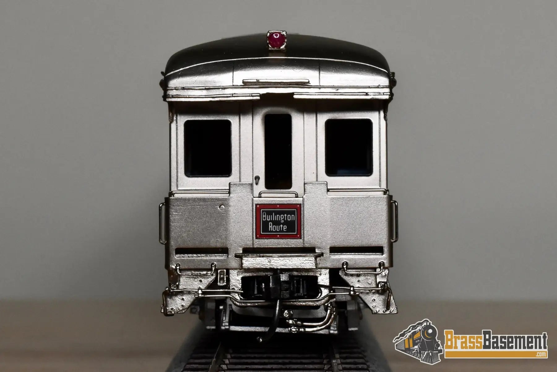 HO Brass - North Bank Line NBL CB&Q Burlington ’The Round Up’ - Mint Passenger