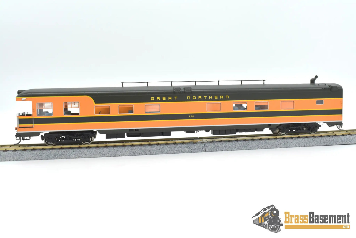 Ho Brass - North Bank Line Nbl Gn Great Northern A28 1950S Skirted Version Brand New Passenger