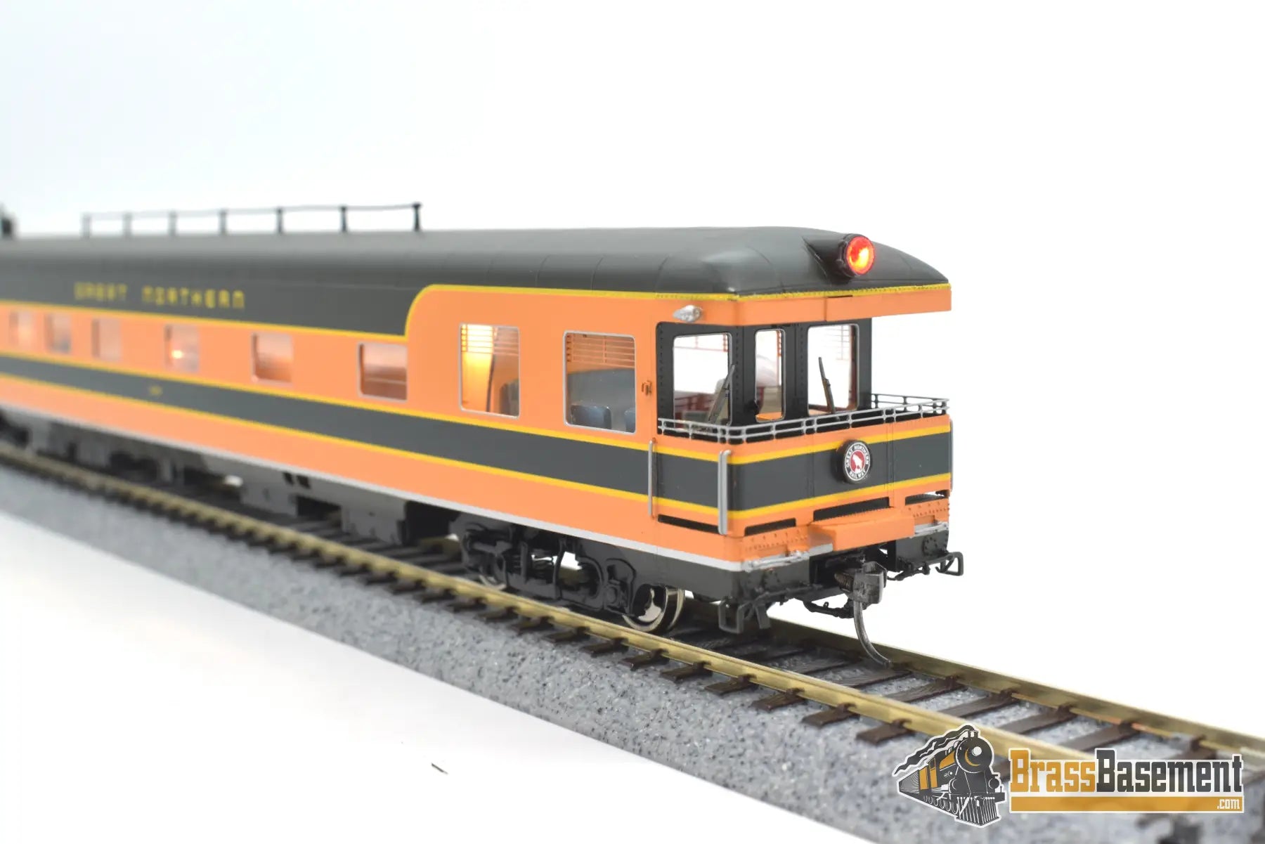 Ho Brass - North Bank Line Nbl Gn Great Northern A28 1950S Skirted Version Brand New Passenger