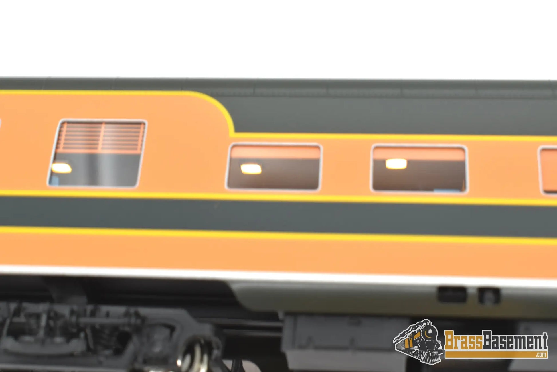 Ho Brass - North Bank Line Nbl Gn Great Northern A28 1950S Skirted Version Brand New Passenger