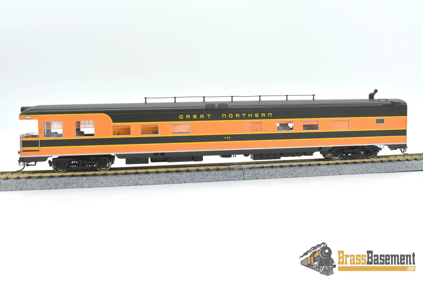 Ho Brass - North Bank Line Nbl Gn Great Northern A28 1950S Skirted Version Brand New Passenger