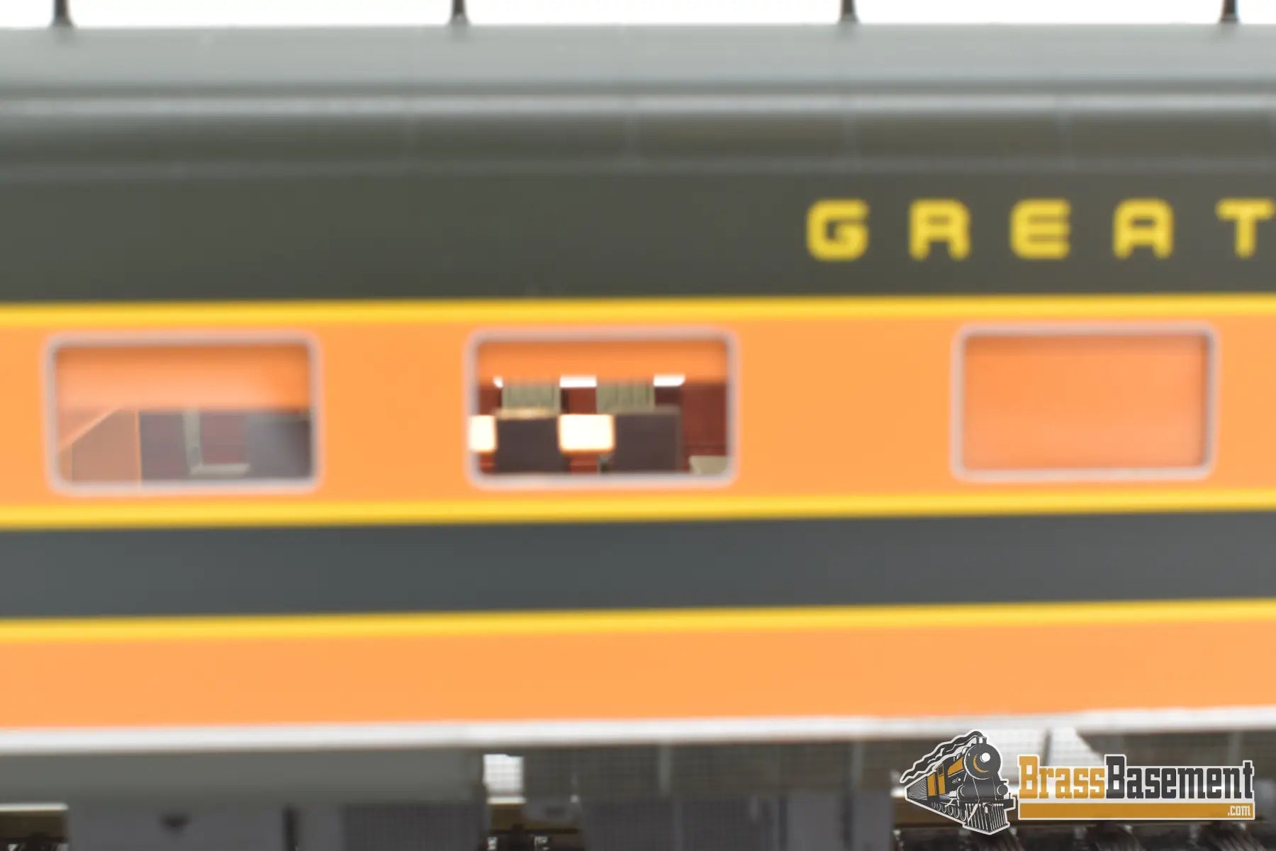 Ho Brass - North Bank Line Nbl Gn Great Northern A28 1950S Skirted Version Brand New Passenger