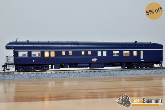 HO Brass - North Bank Line NBL Missouri Pacific MP Business Car #3 - MINT Passenger