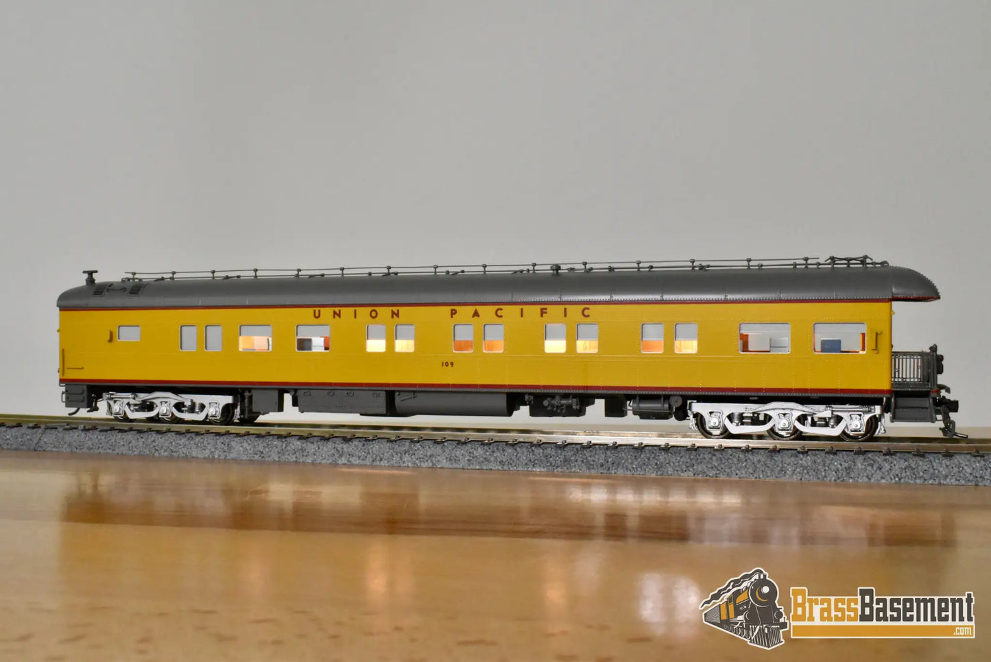 HO Brass - North Bank Line NBL UP Union Pacific ’106’ Business Car 1960s Era - MINT - Passenger