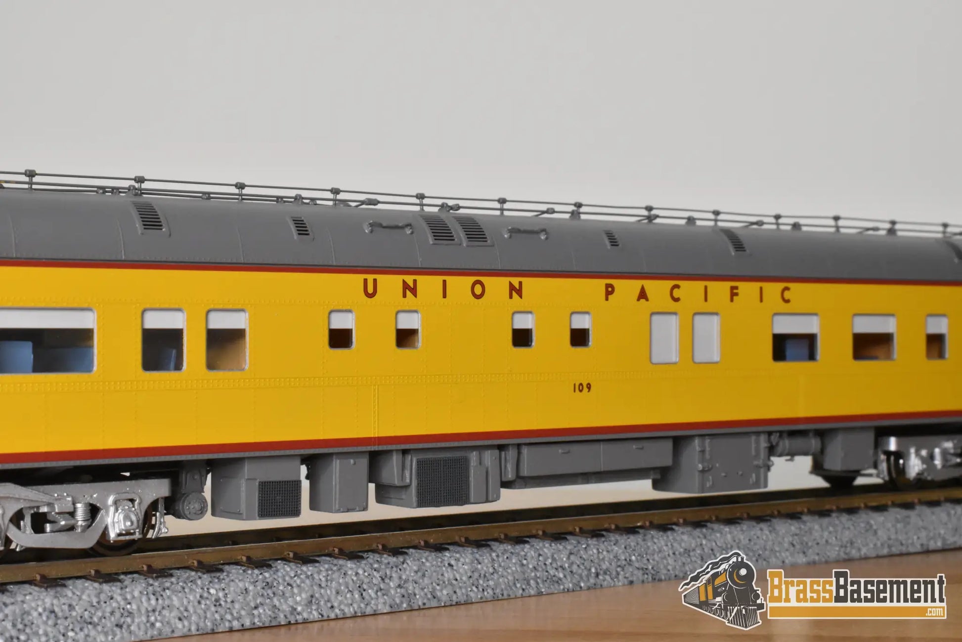HO Brass - North Bank Line NBL UP Union Pacific ’106’ Business Car 1960s Era - MINT - Passenger