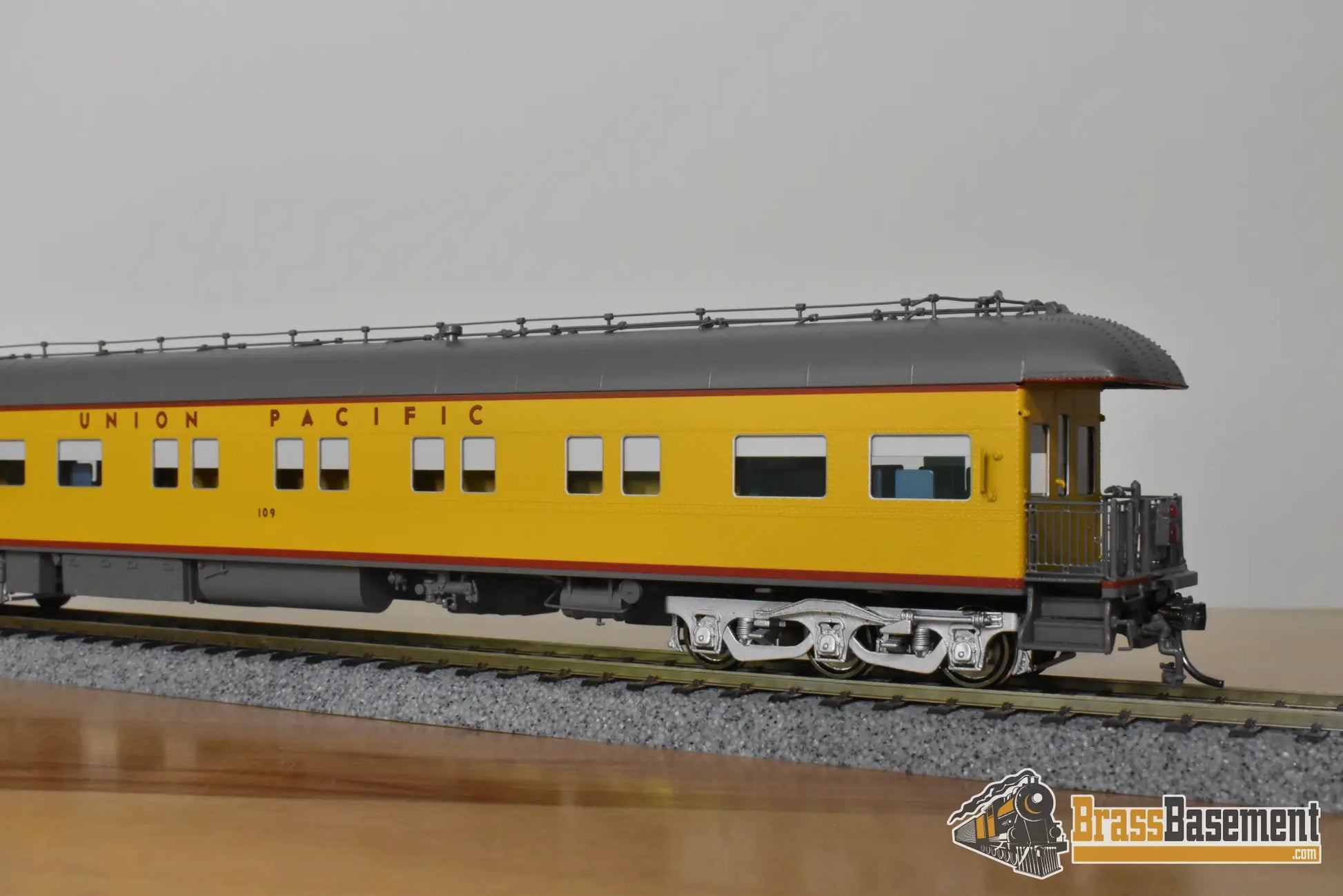 HO Brass - North Bank Line NBL UP Union Pacific ’106’ Business Car 1960s Era - MINT - Passenger