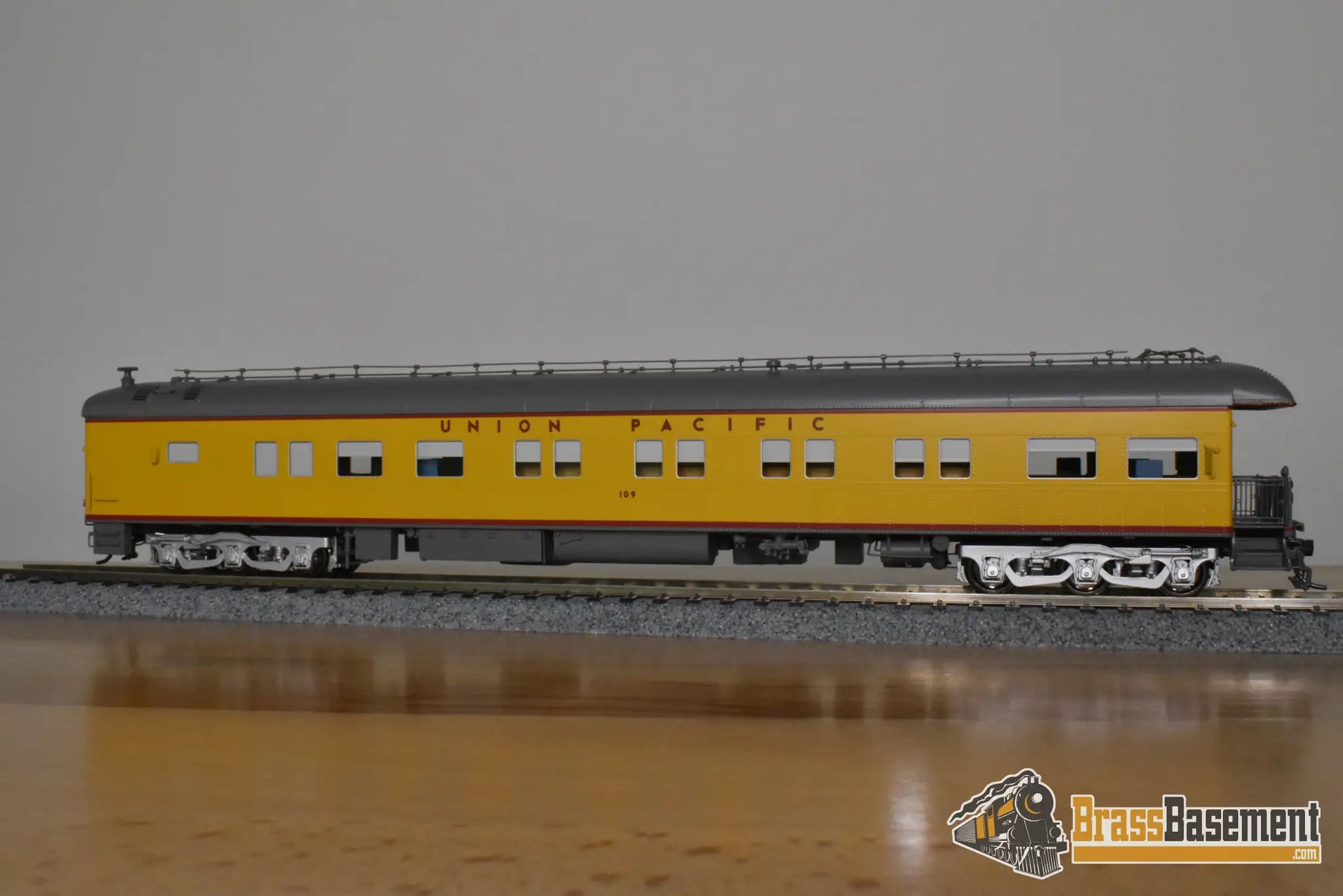 HO Brass - North Bank Line NBL UP Union Pacific ’106’ Business Car 1960s Era - MINT - Passenger
