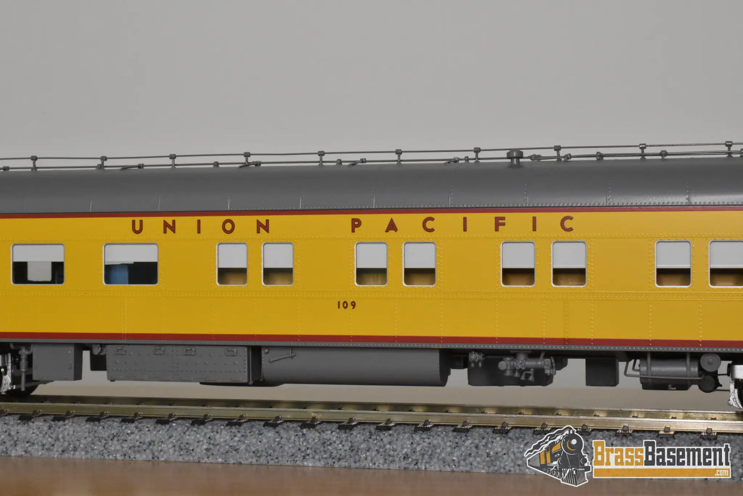 HO Brass - North Bank Line NBL UP Union Pacific ’106’ Business Car 1960s Era - MINT - Passenger