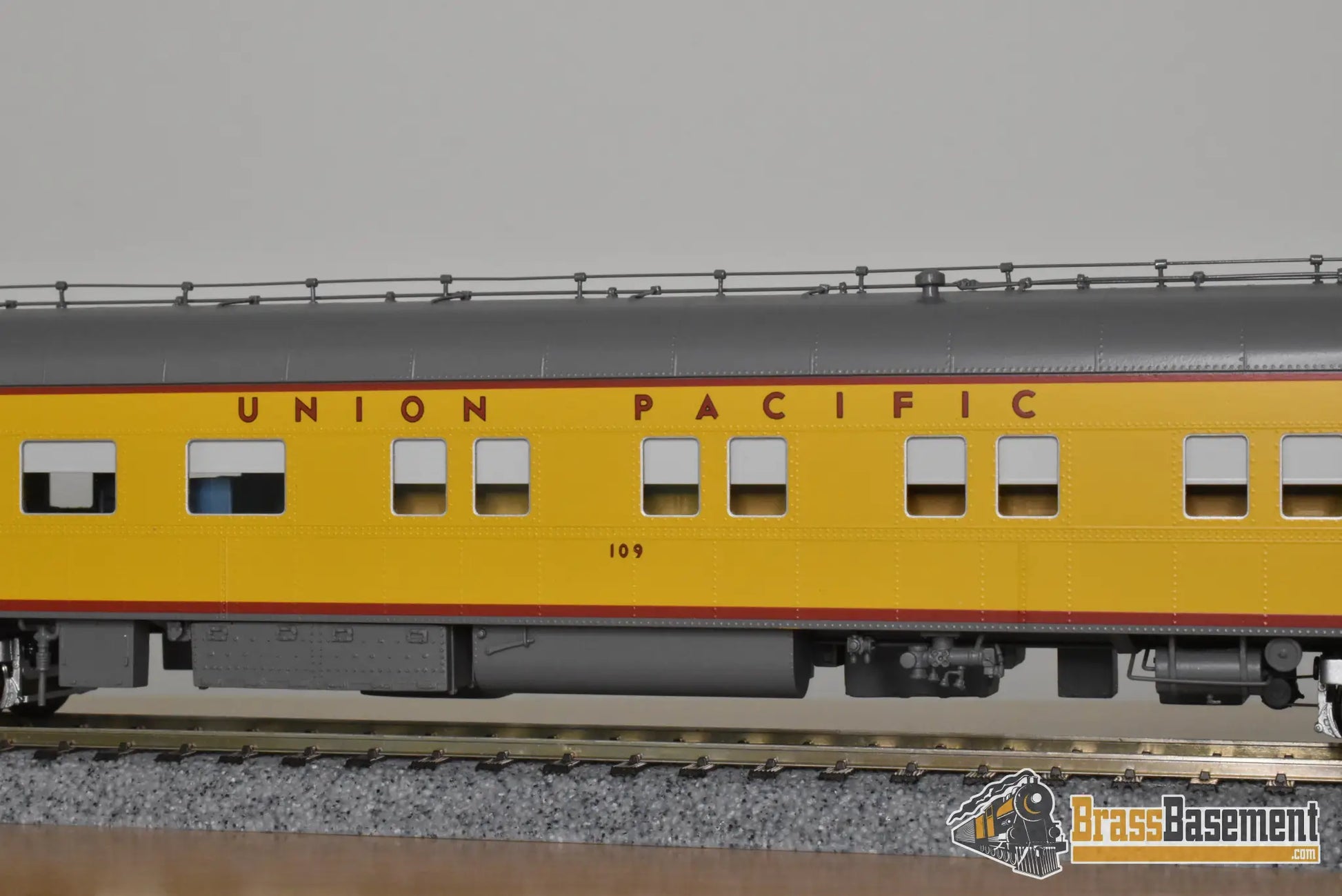 HO Brass - North Bank Line NBL UP Union Pacific ’106’ Business Car 1960s Era - MINT - Passenger