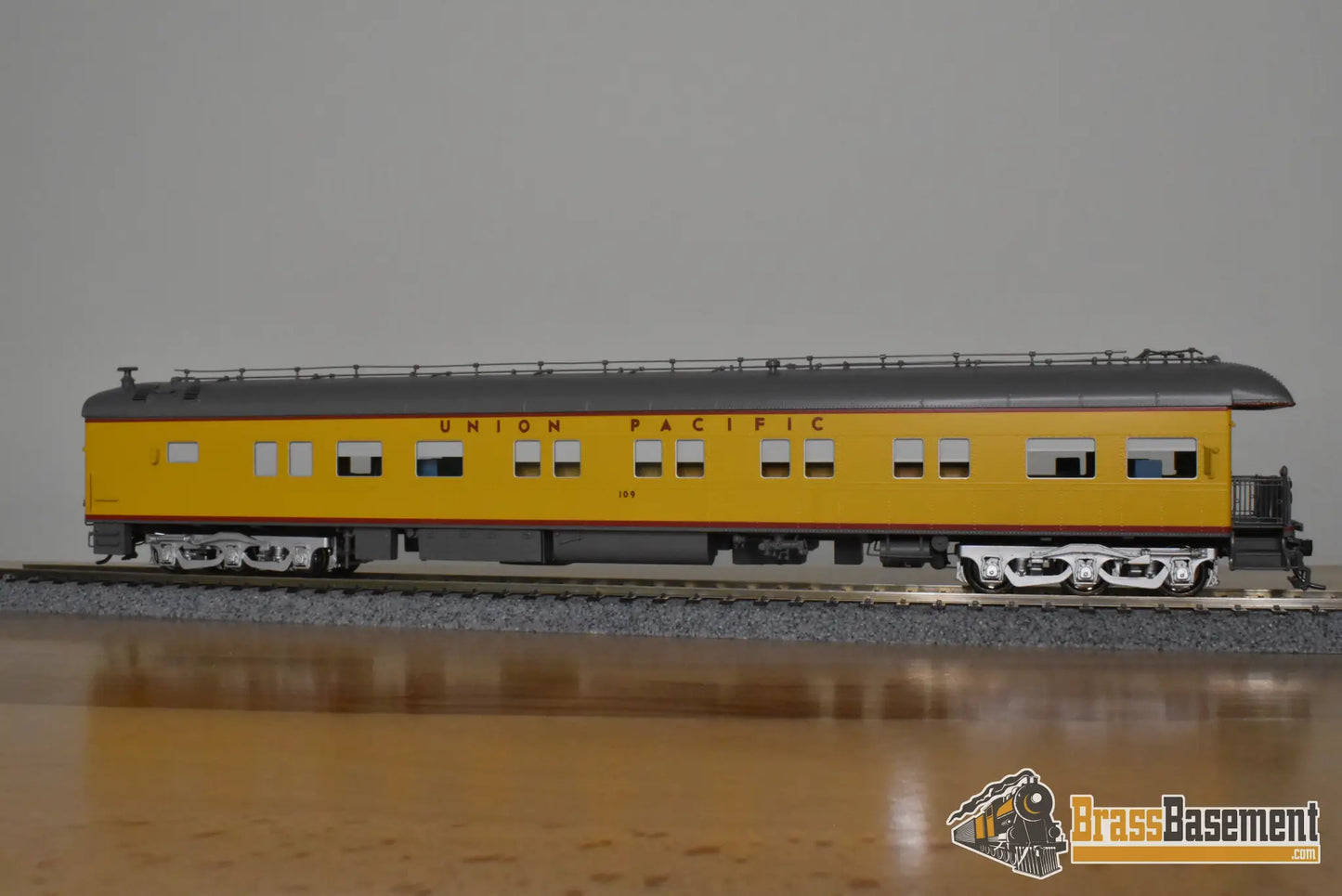HO Brass - North Bank Line NBL UP Union Pacific ’106’ Business Car 1960s Era - MINT - Passenger