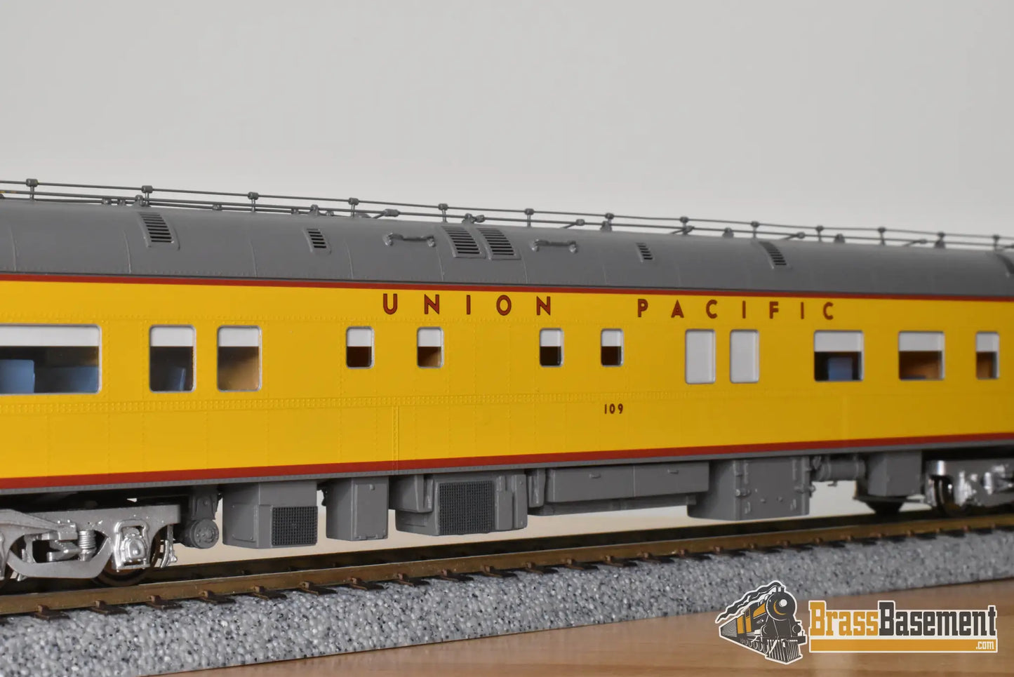 HO Brass - North Bank Line NBL UP Union Pacific ’106’ Business Car 1960s Era - MINT - Passenger
