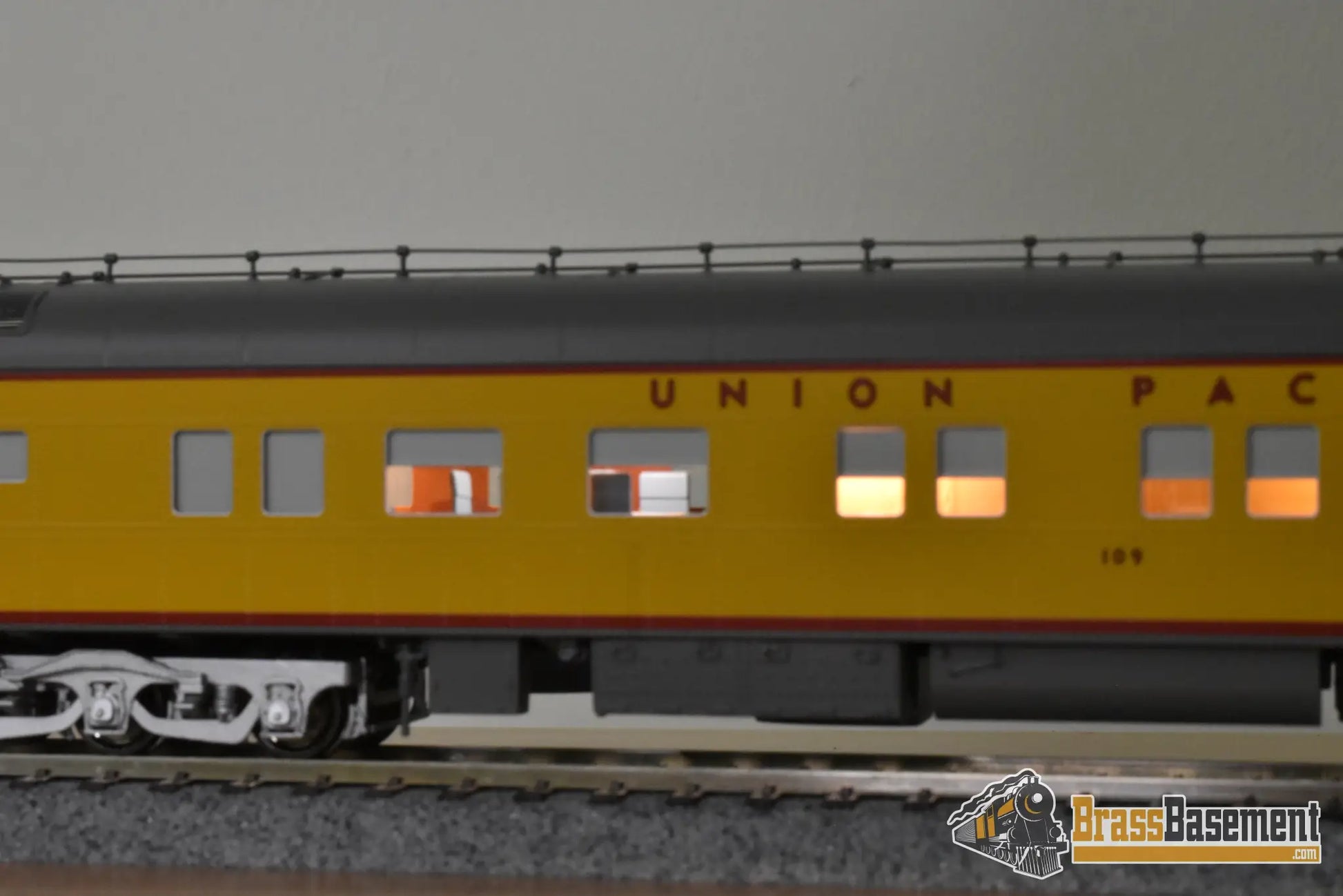 HO Brass - North Bank Line NBL UP Union Pacific ’106’ Business Car 1960s Era - MINT - Passenger