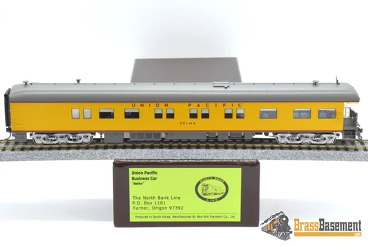 Ho Brass - North Bank Line Nbl Up Union Pacific ’Selma’ 1987 - Mid 90S Version Brand New Last