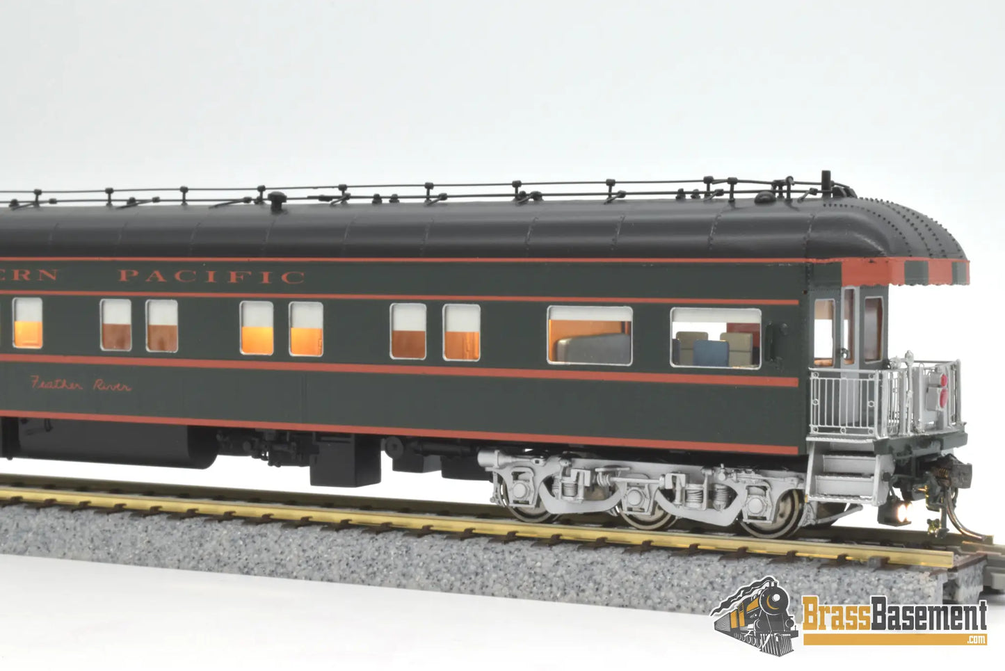 Ho Brass - North Bank Line Nbl Western Pacific ’Feather River’ Brand New Passenger