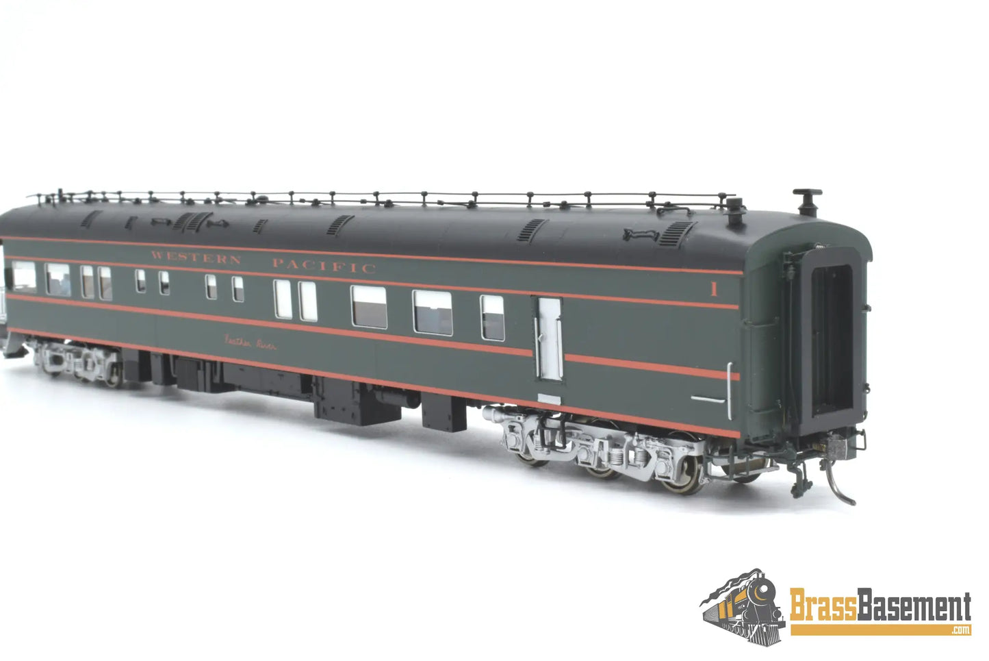 Ho Brass - North Bank Line Nbl Western Pacific ’Feather River’ Brand New Passenger